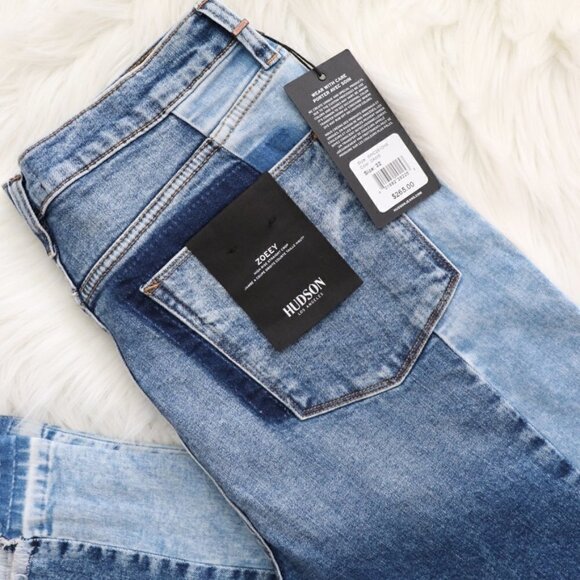 Hudson Zoeey Acid Wash High Waist Jeans Size 32 NWT - Picture 4 of 9